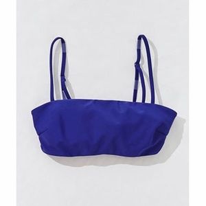 Tie-back bralette bikini top